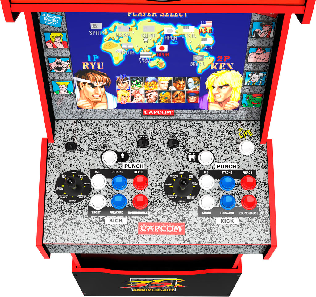 Arcade1Up - Capcom Street Fighter II: Champion Turbo Legacy Edition Ar –  eSport Certified