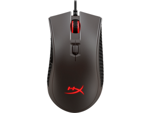 HyperX - Pulsefire FPS Pro Wired Optical Gaming Right-handed Mouse with RGB Lighting - Gunmetal/Black