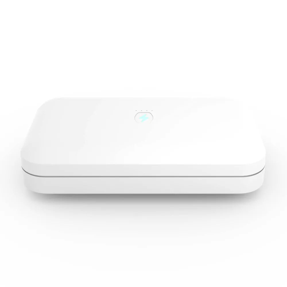 PhoneSoap Go Battery Powered UV Sanitizer White eSport Certified