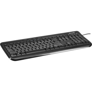 Microsoft - Wired Keyboard 600 - Black