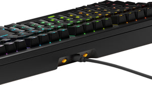 Glorious GMMK 3 100% Wired Mechanical Linear Switch Gaming Keyboard with Hot-swappable Switches - Black