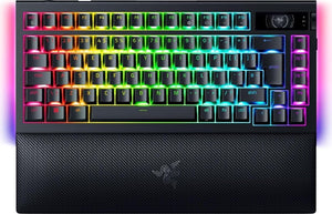 Razer - BlackWidow V4 Pro 75% Wireless Hot-swappable Gaming Keyboard - Black - International US (ISO) Layout