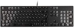 Glorious - GMMK Barebones Full Size RGB Mechanical Gaming Keyboard - Black - ISO Layout