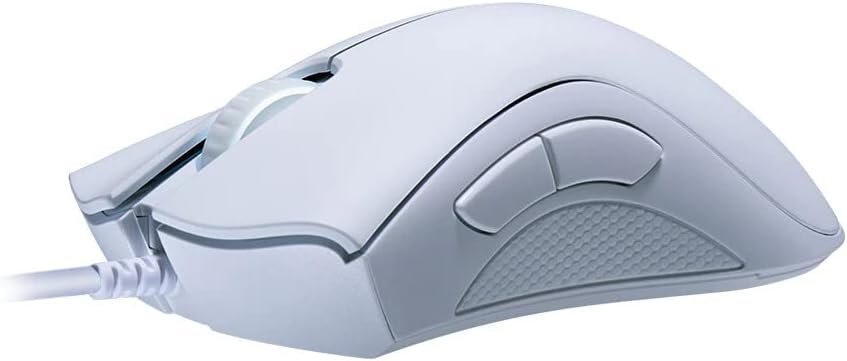 Razer DeathAdder Essential Wired Optical Gaming Mouse - Mercury White – eSport Certified