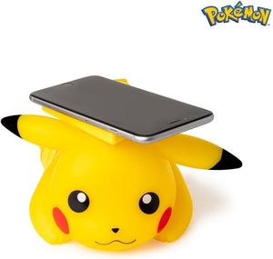 Nacon - Teknofun Pokemon Pikachu Wireless Induction and USB Charging Station for Androids and iPhones