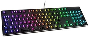 Glorious - GMMK Barebones Full Size RGB Mechanical Gaming Keyboard - Black - ISO Layout