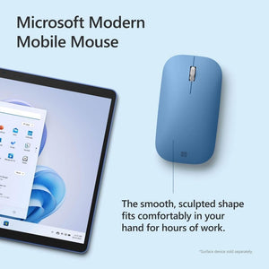 Microsoft - Modern Mobile Wireless BlueTrack Mouse - Sapphire