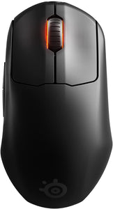 SteelSeries - Prime Esport Mini Lightweight Wireless Optical Gaming Mouse With Over 100 Hour Battery Life - Black