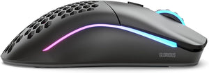 Glorious - Model O Wireless Optical Honeycomb RGB Gaming Mouse - Matte Black