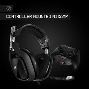 Astro Gaming - A40 TR Wired Stereo Gaming Headset with MixAmp M80 Controller for Xbox Series X|S, Xbox One, & PC - Black