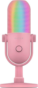 Razer - Seiren V3 Chroma Condenser USB Microphone - Quartz