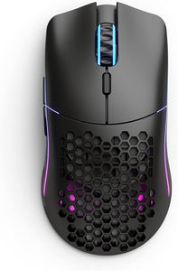 Glorious - Model O Wireless Optical Honeycomb RGB Gaming Mouse - Matte Black