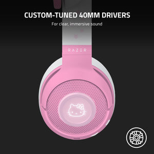 Razer Kraken Hello Kitty Edition Wireless Headset with Chroma RGB Lighting - Pink