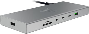 Razer - 14-Port USB 4 Dock for Dual Displays - Mercury