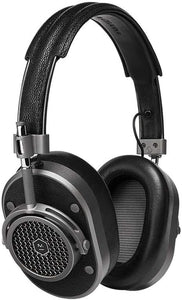Master & Dynamic MH40 Wired Over-the-Ear Headphones - Black Leather/Gunmetal