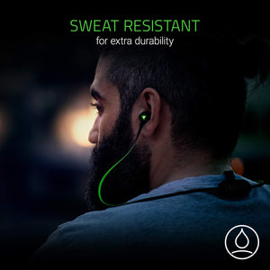 Razer - Hammerhead BT Wireless In-Ear Headphones - Green/Black