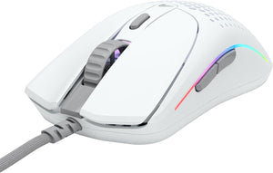 Glorious Model O 2 Wired RGB Gaming Mouse with BAMF 2.0 Sensor - Matte White