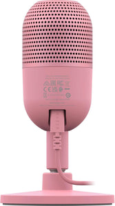 Razer - Seiren V3 Mini Wired Ultra-compact Condenser USB Microphone - Quartz Pink