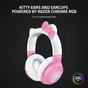 Razer Kraken Hello Kitty Edition Wireless Headset with Chroma RGB Lighting - Pink