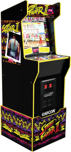 Arcade 1Up Capcom Legacy Street Fighter II Arcade Cabinet with Riser