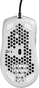 Glorious - Model D Wired Ergonomic Gaming Mouse - Glossy White