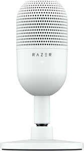 Razer - Seiren V3 Mini Wired Ultra-compact Condenser USB Microphone - White