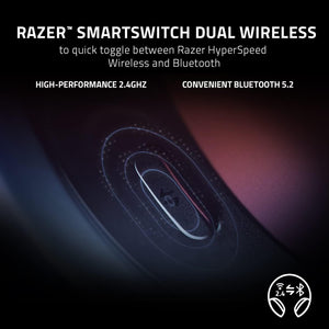 Razer - Barracuda Wireless Multi-platform Gaming and Mobile Headset - Black