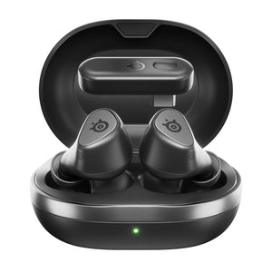 SteelSeries - Arctis GameBuds True Wireless Noise Cancelling Gaming Earbuds for PS5, PS4, PC, Switch - Black