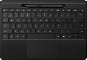 Microsoft - Pro Flex Keyboard for Pro (11th Edition), Pro 9, Pro 8 and Surface Slim Pen (2nd Edition) - Black