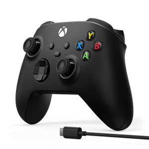 Microsoft Xbox Wireless Controller for Xbox Series X/S, Xbox One, PC + USB-C Cable - Carbon Black