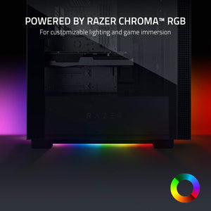 Razer - Tomahawk Mid-tower ATX Gaming Chassis with Chroma RGB - Black