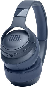 JBL - Tune 760NC Wireless Noise Cancelling Over-Ear Headphones - Blue