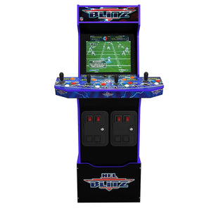 Arcade1Up NFL Blitz with Riser and Lit Marquee Arcade Game Machine