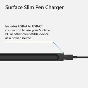 Microsoft - Surface Slim Pen Charger - Matte Black