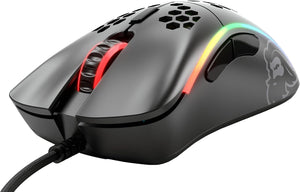 Glorious - Model D- Minus Wired RGB Gaming Mouse - Matte Black