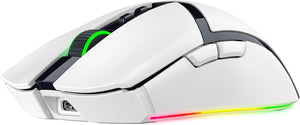 Razer - Cobra Pro Wireless Gaming Mouse with Chroma RGB Lighting and 10 Customizable Controls - White