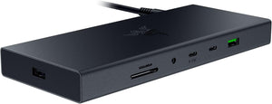 Razer - 14-Port USB 4 Dock for Dual Displays - Black