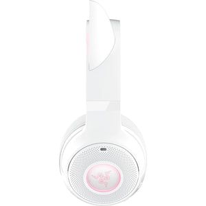 Razer - Kraken Kitty V2 Wireless Gaming Headset for PC, Mac, Mobile, and Tablet - White