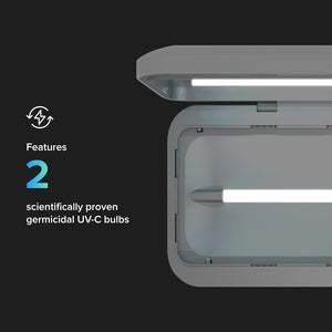 PhoneSoap 3 UV Phone Sanitizer & Charger White