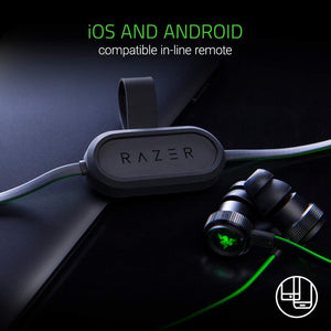 Razer - Hammerhead BT Wireless In-Ear Headphones - Green/Black