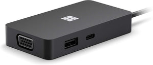 Microsoft - USB-C Travel Hub - Black