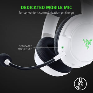 Razer - Kaira Pro Wireless Headset for Xbox Series X|S and Xbox One - White
