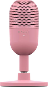 Razer - Seiren V3 Mini Wired Ultra-compact Condenser USB Microphone - Quartz Pink