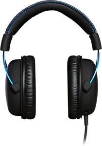 HyperX - Cloud Wired Stereo Gaming Headset for PS4 and PS5 - Blue/Black