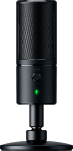 Razer - Seiren X USB Super Cardioid Condenser Microphone - Black