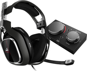 Astro Gaming - A40 TR Wired Stereo Gaming Headset with MixAmp Pro TR Controller for Xbox Series X|S, Xbox One and PC - Black/Red