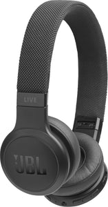 JBL - LIVE 400BT Wireless On-Ear Headphones - Black