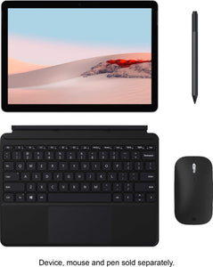 Microsoft - Surface Go Type Cover for Surface Go, Go 2, and Go 3 - Black (Canada KCN-00023-B)