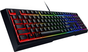 Razer - Ornata V2 Full-size Wired Mecha-Membrane Gaming Keyboard with Chroma RGB Backlighting - Black