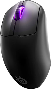 SteelSeries - Prime Esport Mini Lightweight Wireless Optical Gaming Mouse With Over 100 Hour Battery Life - Black